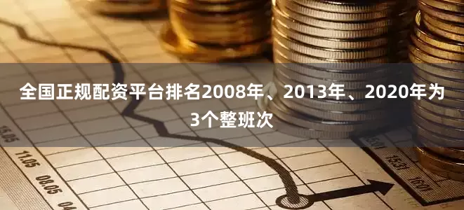 全国正规配资平台排名2008年、2013年、2020年为3个整班次