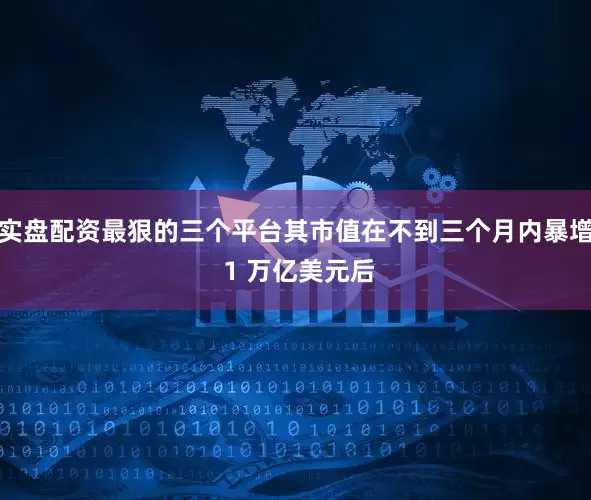 实盘配资最狠的三个平台其市值在不到三个月内暴增 1 万亿美元后