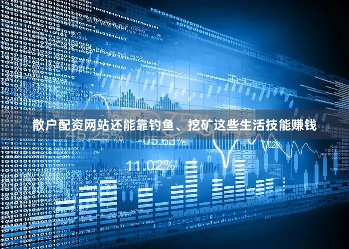 散户配资网站还能靠钓鱼、挖矿这些生活技能赚钱