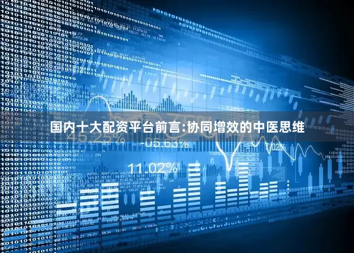 国内十大配资平台前言:协同增效的中医思维
